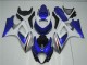 Bleu Blanc Kit Carénages Motos & Plastique GSXR 1000 K7 2007-2008 Bleu Blanc Kit Carénages Motos & Plastique GSXR 1000 K7 2007-2008