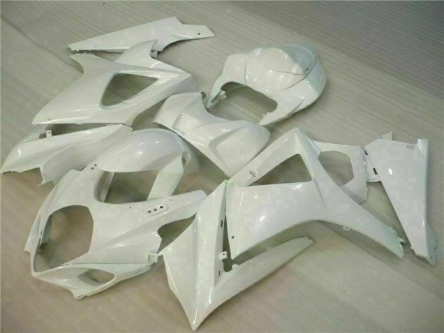 Blanc Carénage Moto GSXR 1000 K7 2007-2008 Blanc Carénage Moto GSXR 1000 K7 2007-2008