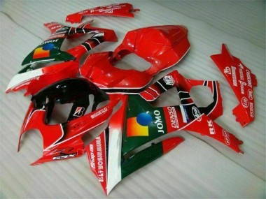 Rouge Carénages Moto GSXR 1000 K7 2007-2008
