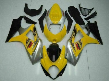 Jaune Carrosserie Moto GSXR 1000 K7 2007-2008