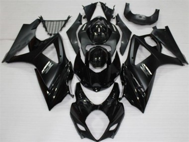 Noir Carénage Moto GSXR 1000 K7 2007-2008