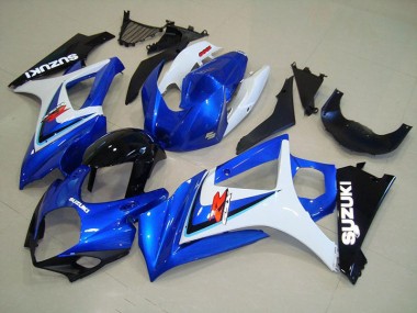 Bleu Style OEM Carénage Moto GSXR 1000 K7 2007-2008