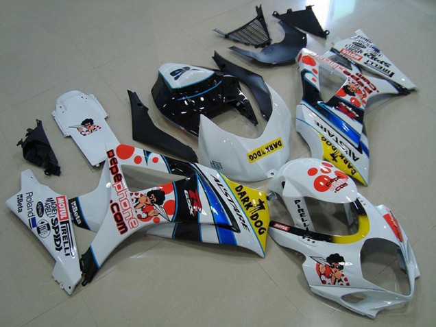 Pepe Phone Carénage Moto GSXR 1000 K7 2007-2008 Pepe Phone Carénage Moto GSXR 1000 K7 2007-2008