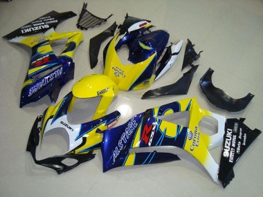 Jaune Corona Carénage Moto GSXR 1000 K7 2007-2008