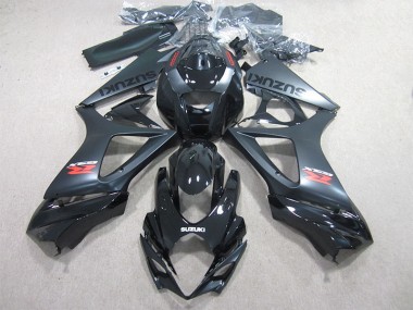 Noir Kit Carénages Motos & Plastique GSXR 1000 K7 2007-2008