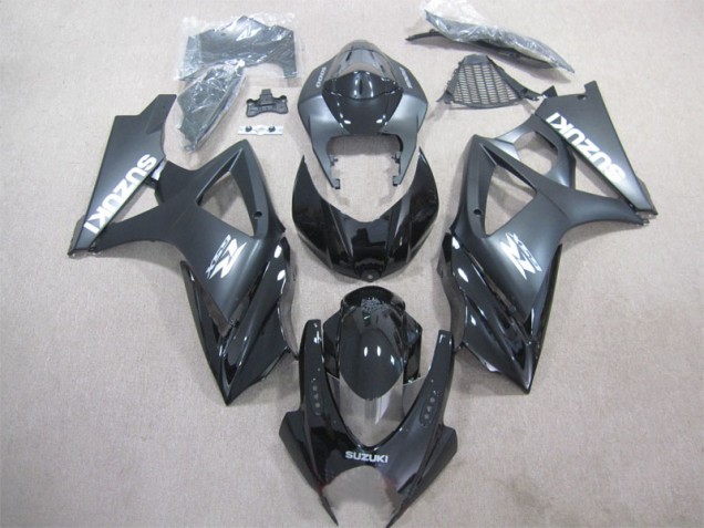 Noir Kit Carénages Motos GSXR 1000 K7 2007-2008 Noir Kit Carénages Motos GSXR 1000 K7 2007-2008
