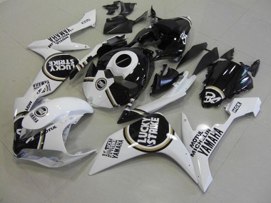 Noir Lucky Strike Carénage Moto R1 2007-2008