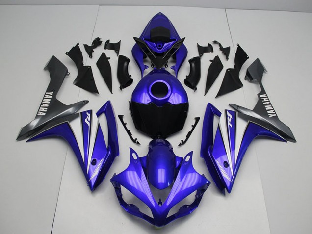Bleu Blanc Carénage Moto R1 2007-2008 Bleu Blanc Carénage Moto R1 2007-2008