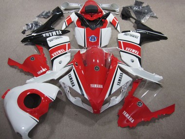 Rouge Blanc Carénage Moto R1 2007-2008