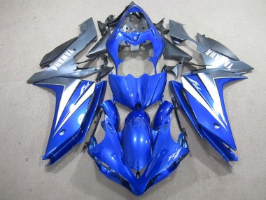 Bleu Argent Carénage Moto R1 2007-2008