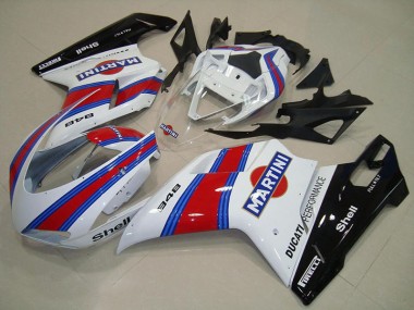 Martini Carénage Moto Ducati 848 1098 1198 2007-2014