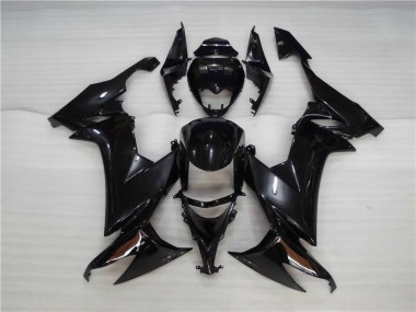 Noir Brillant Carénages Moto ZX10R 2008-2010