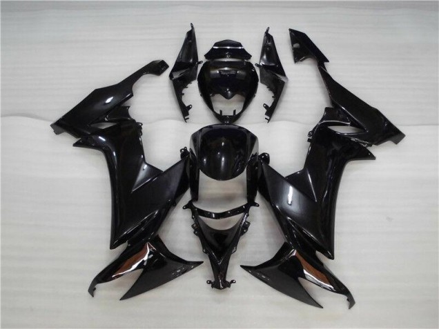 Noir Brillant Carénages Moto ZX10R 2008-2010 Noir Brillant Carénages Moto ZX10R 2008-2010