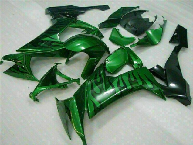 Vert Flamme Carénage Moto ZX10R 2008-2010 Vert Flamme Carénage Moto ZX10R 2008-2010