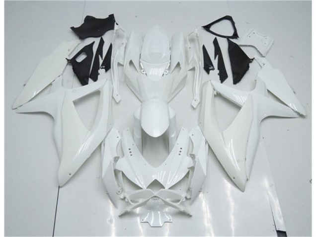 Blanc Carénage Moto GSXR 600 / 750 K8 2008-2010