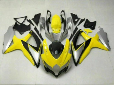Jaune Carénage Moto GSXR 600 / 750 K8 2008-2010