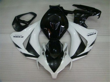 Noir Blanc Carénages Moto CBR 1000 RR 2008-2011
