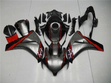 Gris Rouge Noir Carénage Moto CBR 1000 RR 2008-2011