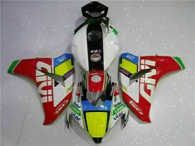 Rouge Blanc Carénages Moto & Carrosserie CBR 1000 RR 2008-2011