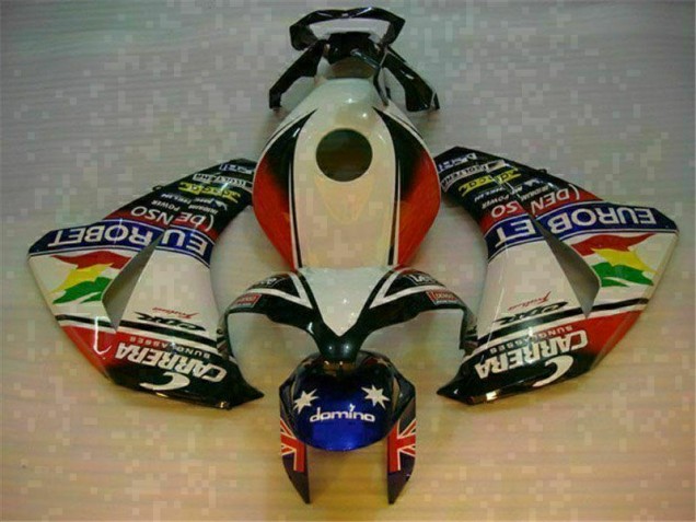 Blanc Bleu Carrosserie Moto CBR 1000 RR 2008-2011