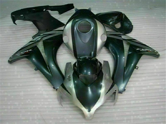 Noir Argent Carénage Moto CBR 1000 RR 2008-2011 Noir Argent Carénage Moto CBR 1000 RR 2008-2011