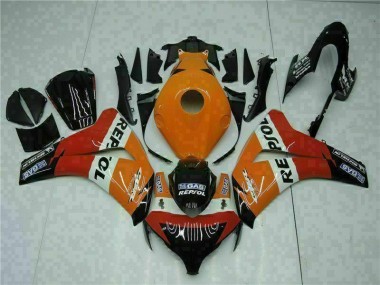Orange Repsol Kit Carénages Motos Complet CBR 1000 RR 2008-2011