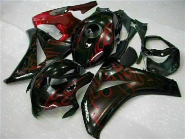 Rouge Flamme Carénage Moto CBR 1000 RR 2008-2011