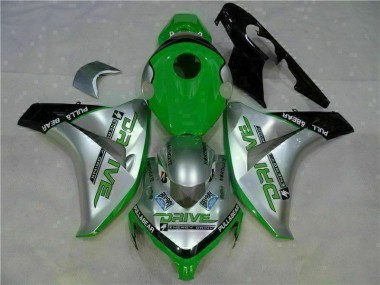 Vert Argent Carénage Moto CBR 1000 RR 2008-2011