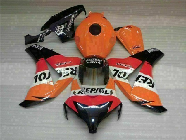Orange Repsol Carrosserie Moto CBR 1000 RR 2008-2011 Orange Repsol Carrosserie Moto CBR 1000 RR 2008-2011