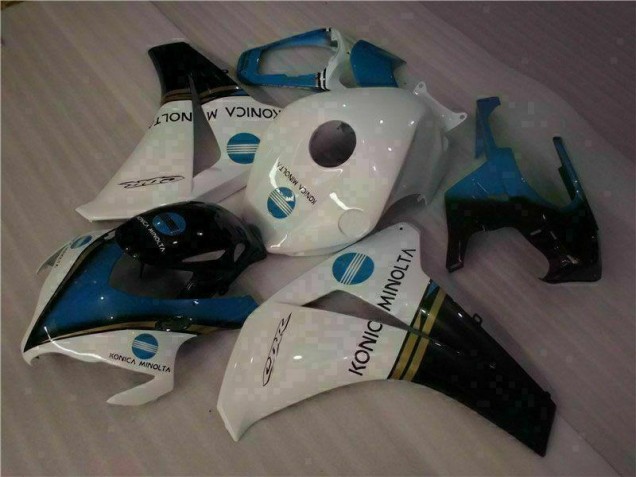 Blanc Bleu Carénages Moto CBR 1000 RR 2008-2011 Blanc Bleu Carénages Moto CBR 1000 RR 2008-2011