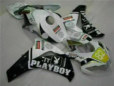Blanc Noir Playboy Carénage Moto CBR 1000 RR 2008-2011