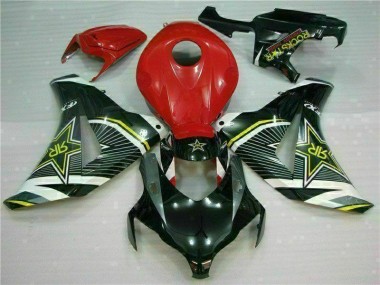 Rouge Noir Carénage Moto CBR 1000 RR 2008-2011