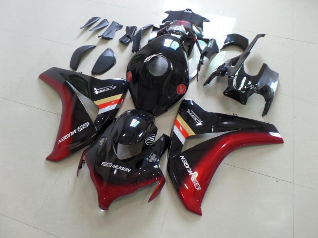 Noir Rouge Mugen Carénage Moto CBR 1000 RR 2008-2011