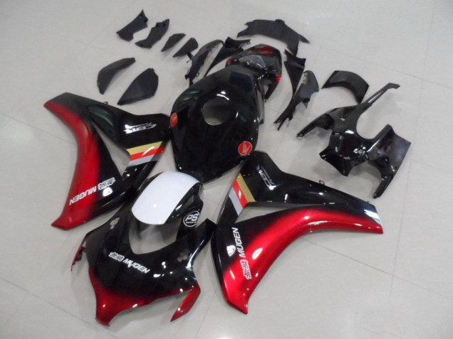 Noir Rouge Mugen Carénages Moto CBR 1000 RR 2008-2011 Noir Rouge Mugen Carénages Moto CBR 1000 RR 2008-2011