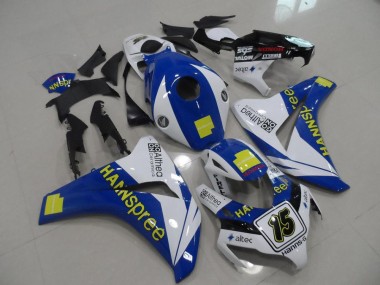 Bleu Hannspree Carénage Moto CBR 1000 RR 2008-2011