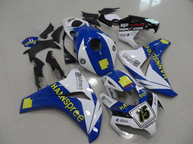 Bleu Hannspree Carénage Moto CBR 1000 RR 2008-2011