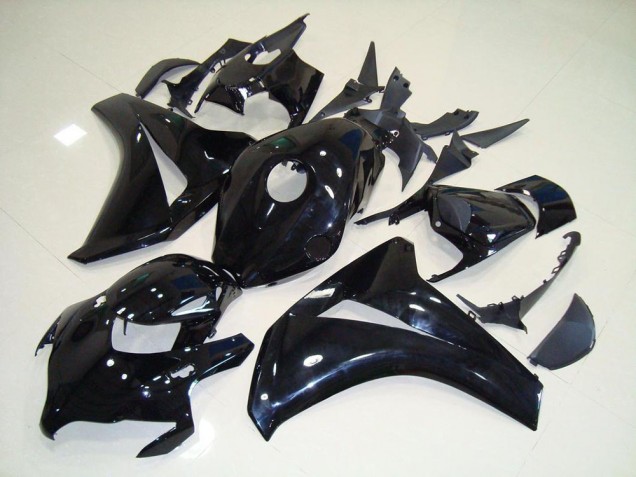 Noir Brillant Carénage Moto CBR 1000 RR 2008-2011 Noir Brillant Carénage Moto CBR 1000 RR 2008-2011