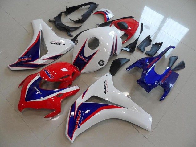 Rouge Blanc Bleu HRC Carénage Moto CBR 1000 RR 2008-2011 Rouge Blanc Bleu HRC Carénage Moto CBR 1000 RR 2008-2011