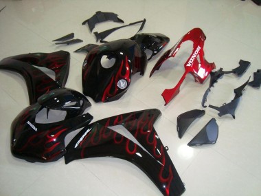 Rouge Flamme Courses Carénage Moto CBR 1000 RR 2008-2011