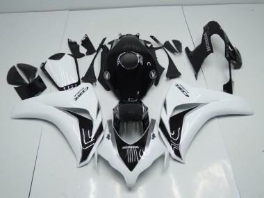 Blanc et Noir Gris Carénage Moto CBR 1000 RR 2008-2011