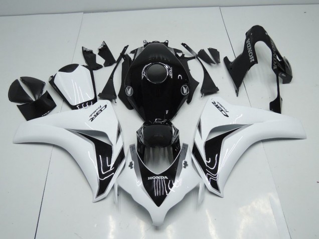 Blanc et Noir Gris Carénage Moto CBR 1000 RR 2008-2011 Blanc et Noir Gris Carénage Moto CBR 1000 RR 2008-2011