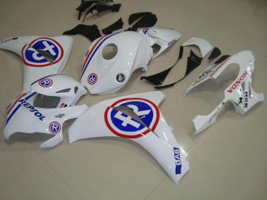 Blanc Repsol Carénage Moto CBR 1000 RR 2008-2011