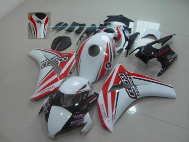 Blanc Rouge Rsd Carénage Moto CBR 1000 RR 2008-2011