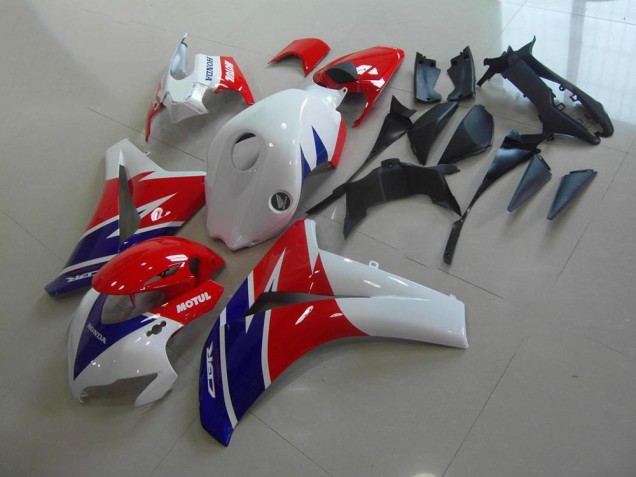 Rouge Blanc Bleu Motul Carénage Moto CBR 1000 RR 2008-2011
