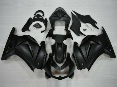 Noir Mat Carénage Moto EX250 2008-2012