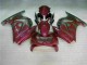Violet Rouge Carénage Moto EX250 2008-2012 Violet Rouge Carénage Moto EX250 2008-2012