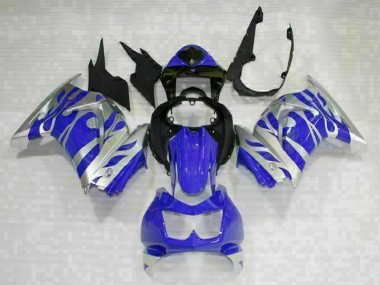 Noir Bleu Carénage Moto EX250 2008-2012