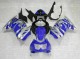 Noir Bleu Carénage Moto EX250 2008-2012
