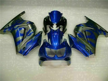 Bleu Carénage Moto EX250 2008-2012