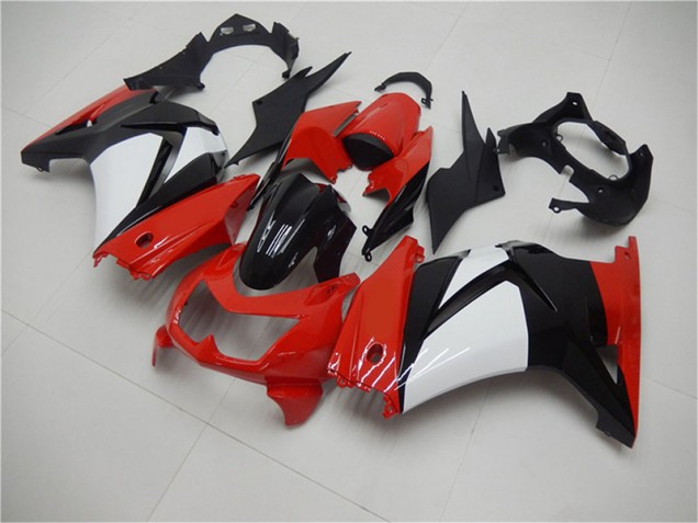 Rouge Noir Blanc Carénage Moto EX250 2008-2012